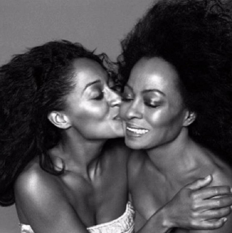 Diana Ross και Tracee Ellis Ross