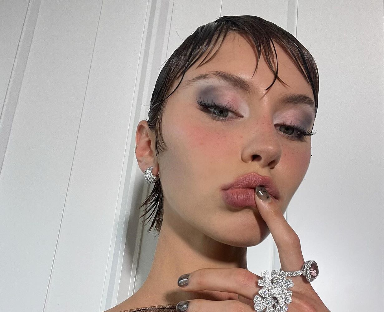 wet look στο Met Gala