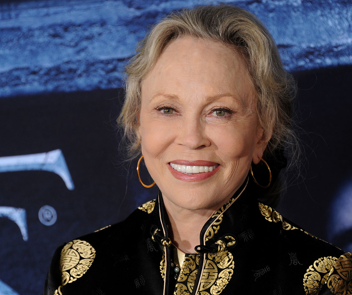 H Faye Dunaway φτάνει στη βραδιά της πρεμιέρας του "Game Of Thrones" Season 6 στις 10 Απριλίου 2016 στο Hollywood.