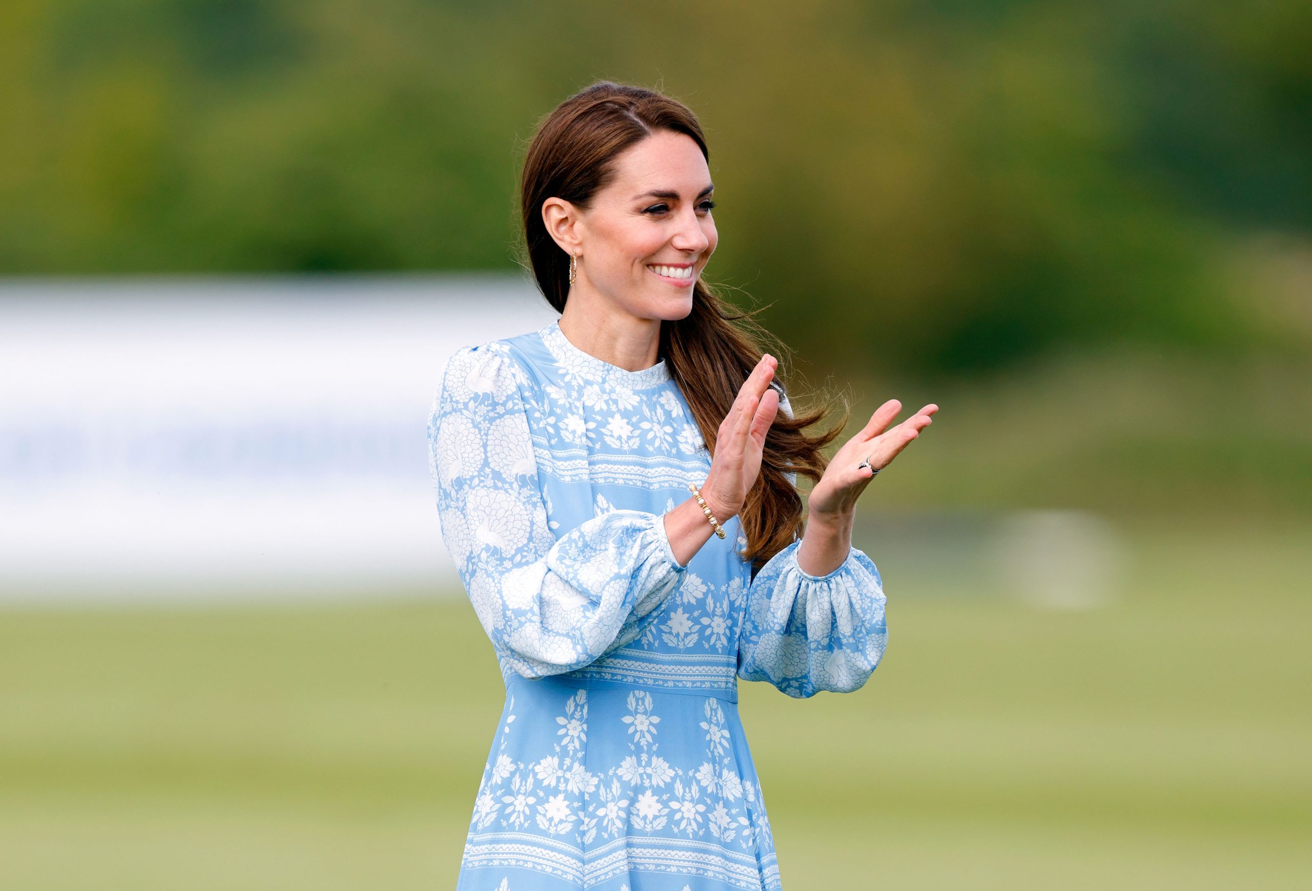 H Kate Middleton παρευρέθηκε στο Royal Charity Polo Cup 2023 στις 6 Ιουλίου 2023 στο Windsor.