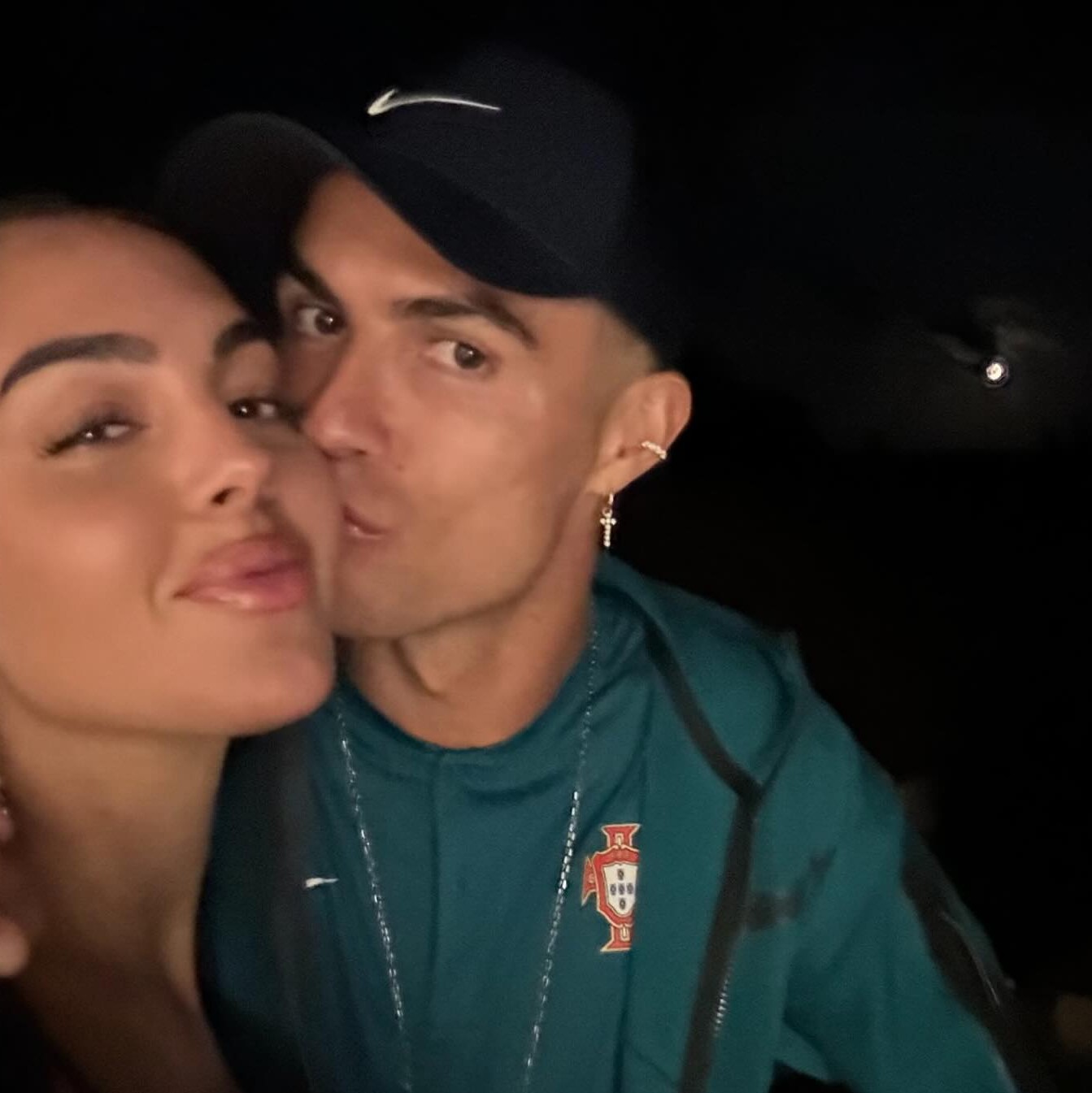 H Georgina Rodriguez με τον Cristiano