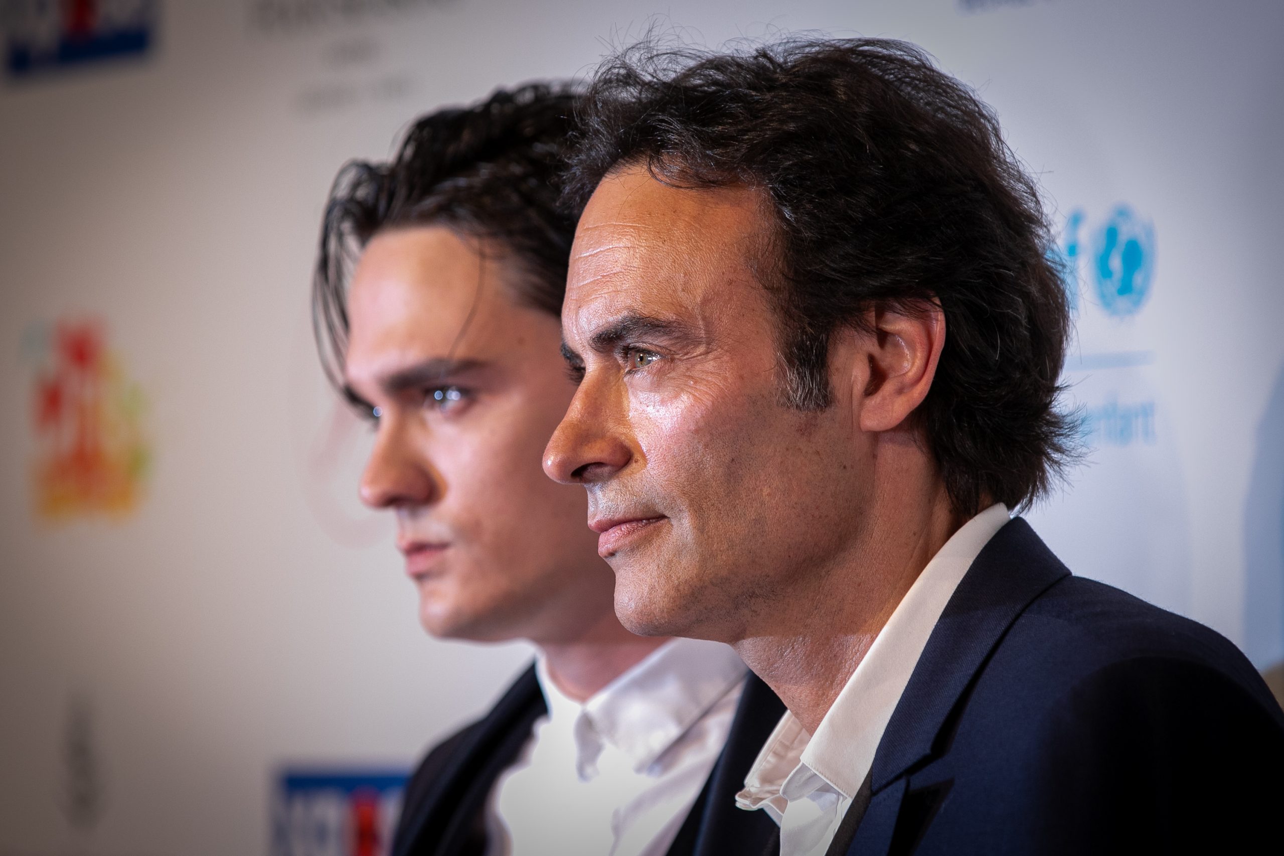 O Alain-Fabien Delon και ο Anthony Delon πριν 5 χρόνια στο Global Gift Gala 2019 στο ξενοδοχείο Four Seasons Hotel George V στο Παρίσι.