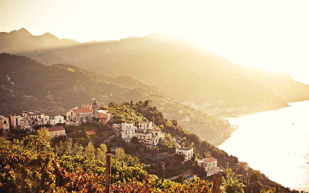 To Ravello στην ακτή Αμάλφι.