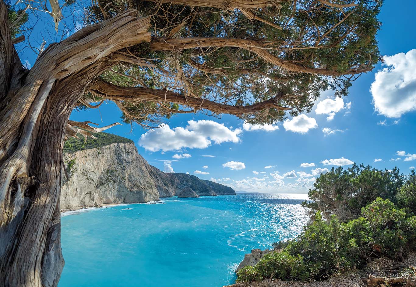 Η παραλία Πόρτο Κατσίκι στη Λευκάδα