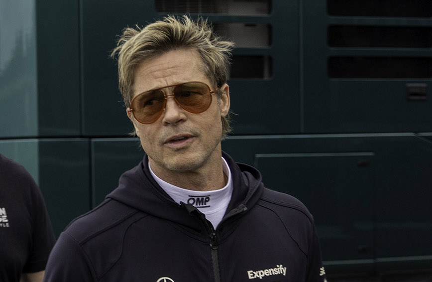 O Brat Pitt βρέθηκε στη φόρμουλα 1 στο F1 Belgium Grand Prix 2024 στις 25 Ιουλίου στην περιοχή Spa-Francorchamps, στο Βέλγιο.