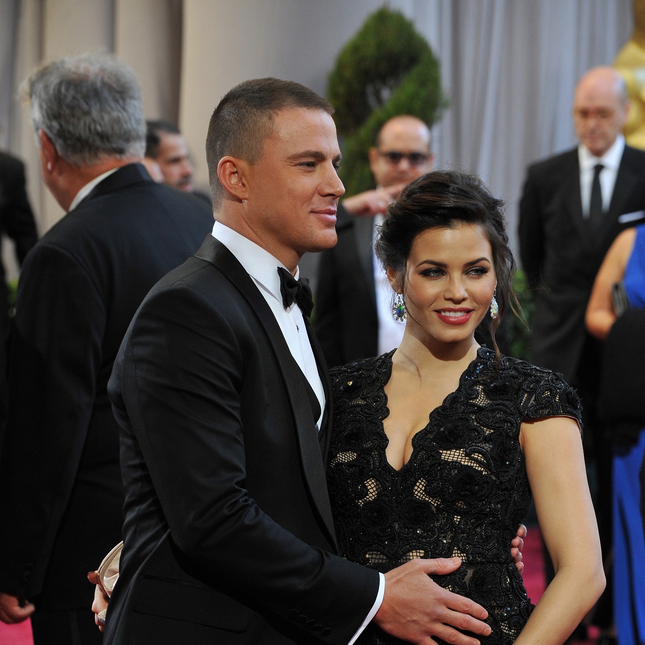 Ο Channing Tatum και η Jenna Dewan στην 85η απονομή των βραβείων Όσκαρ στο Dolby Theatre του Χόλιγουντ. 24 Φεβρουαρίου 2013