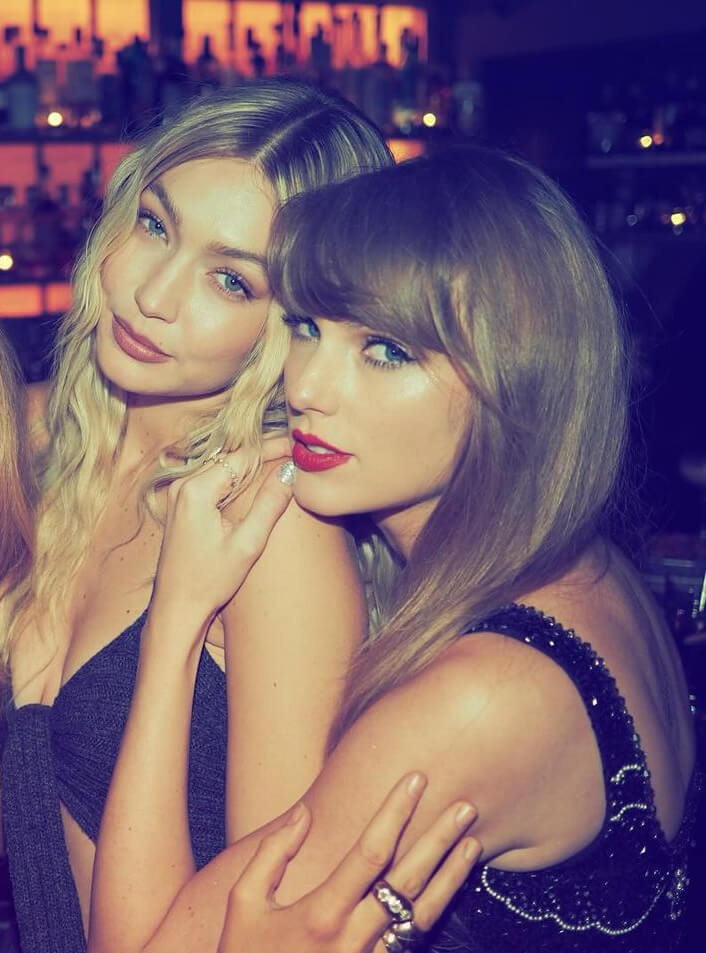 Taylor Swift and Gigi Hadid