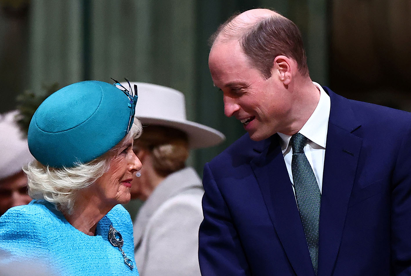 H Bασίλισσα της Βρετανίας Camilla και ο πρίγκηπας William παρευρέθηκαν στην εκδήλωση Commonwealth Day Service στο Westminster Abbey στις 11 Μαρτίου 2024 στο Λονδίνο.