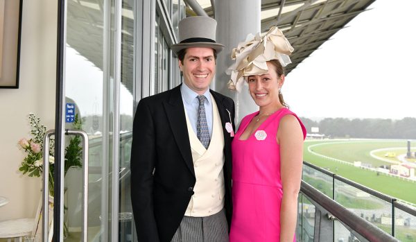 O Alick Dru και η σύζυγός του Lady Tatiana Mountbatten.
Photo by Kirstin Sinclair/Getty Images for Royal Ascot